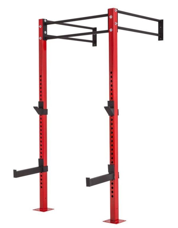Wall mounted squat rack