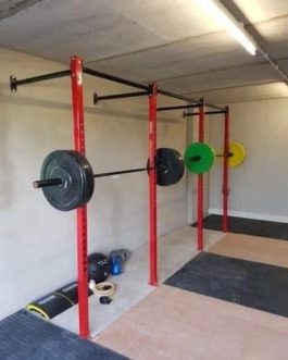 Wall mount squat rack set. Wmsrs1
